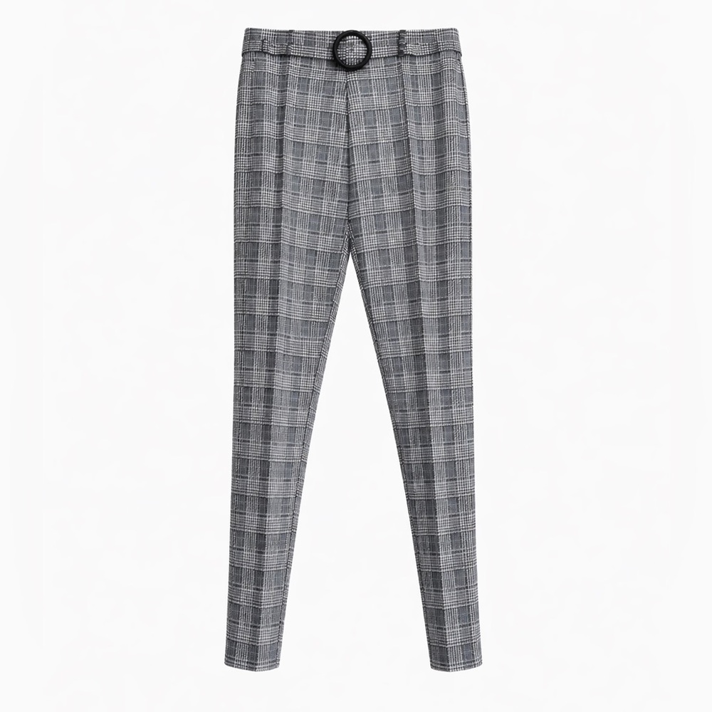 NWOT Black & White Plaid Women’s Pants